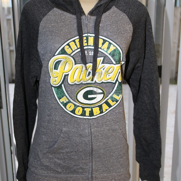 5th and ocean /nfl Sweaters - Green Bay Packers NFL Hoodie Sweatshirt Size Small